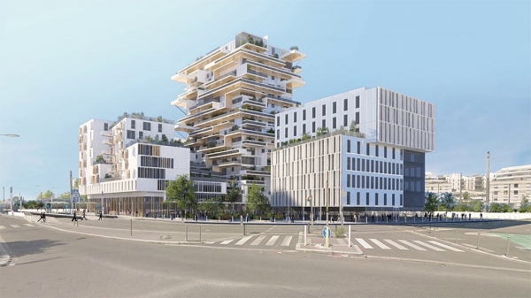 At least 50% timber or natural materials will be used in French public structures