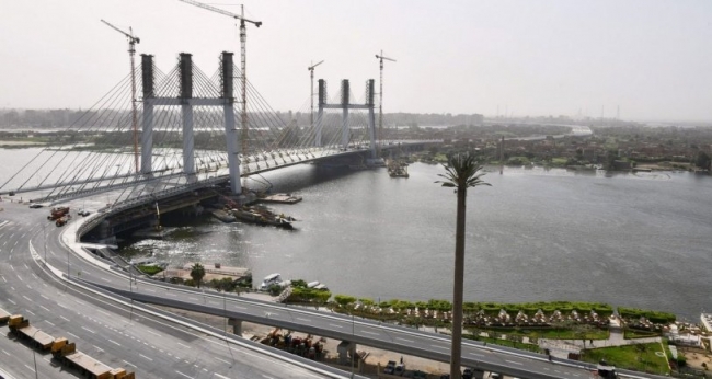 World&#039;s widest suspension bridge open across the Nile, Egypt