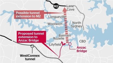 Possible second tunnel in Sydney harbour