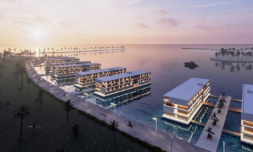 Floating hotels project in Qatar