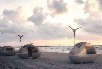The Egg-shaped House Is Energy Independent and Can Be located Everywhere