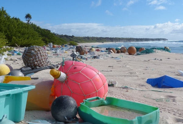 A remote virgin island is the most littered place in the world