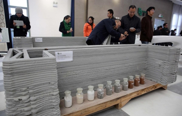 3D printed buildings presented in China&#039;s industrial park