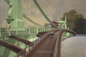 Hammersmith Bridge: Rival design removes need for expensive strengthening