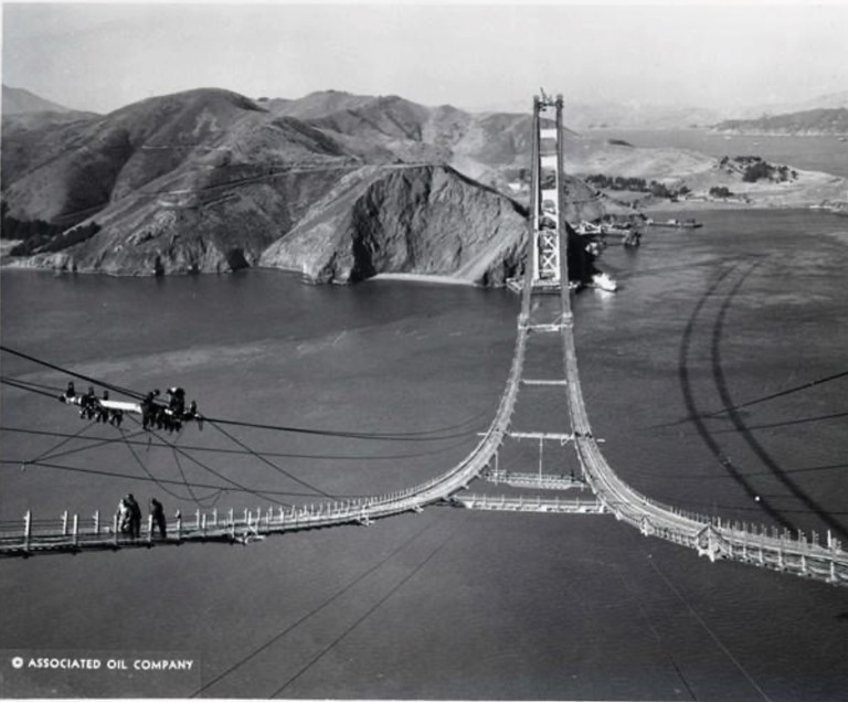 Golden Gate Bridge Construction Facts Golden Gate Bridge Construction Facts