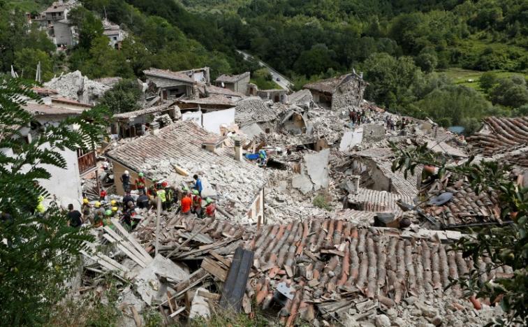 Italys earthquake 1