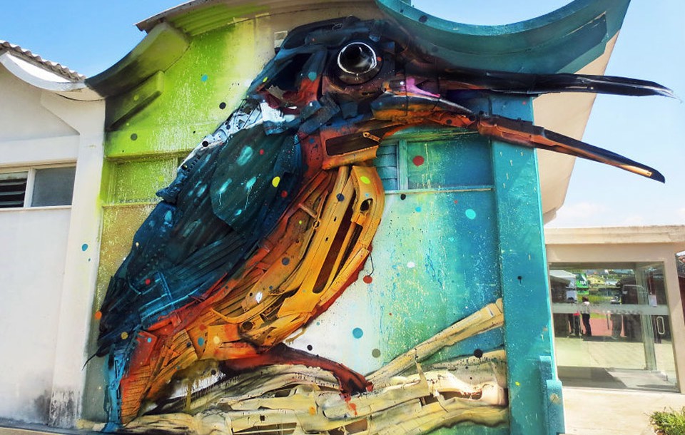 trash animal sculptures 2