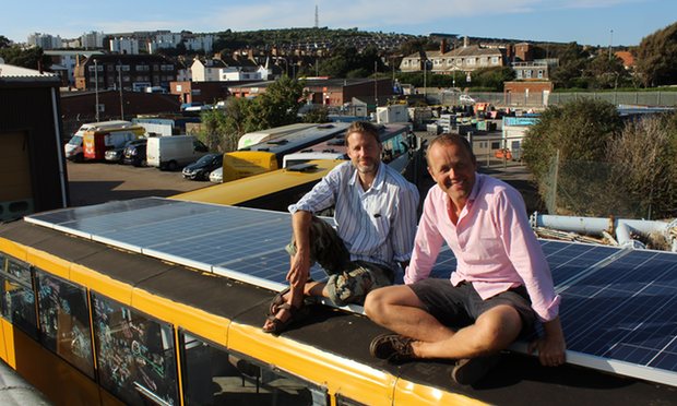 brighton buses solar powered