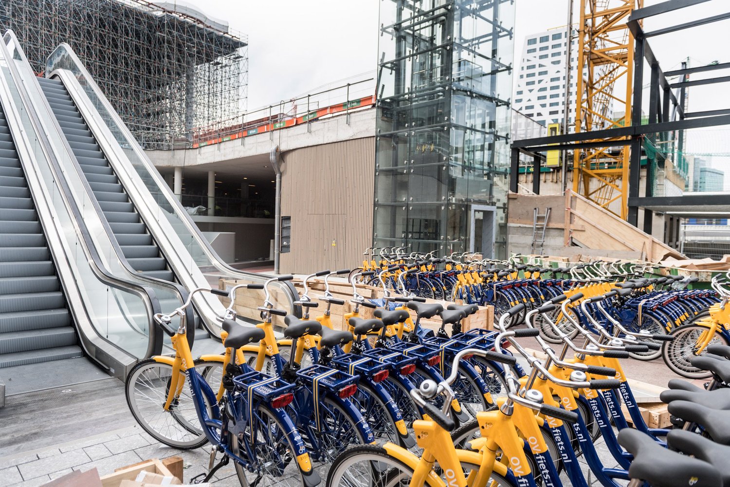 Worlds largest bike parking lot2