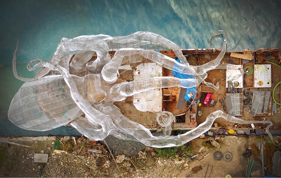 steel kraken artificial reef 1