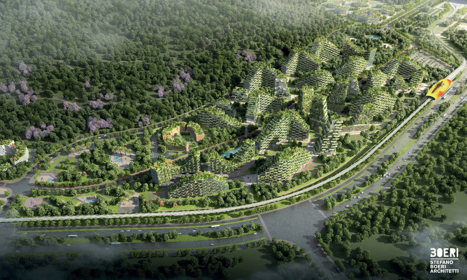 forest city China 5