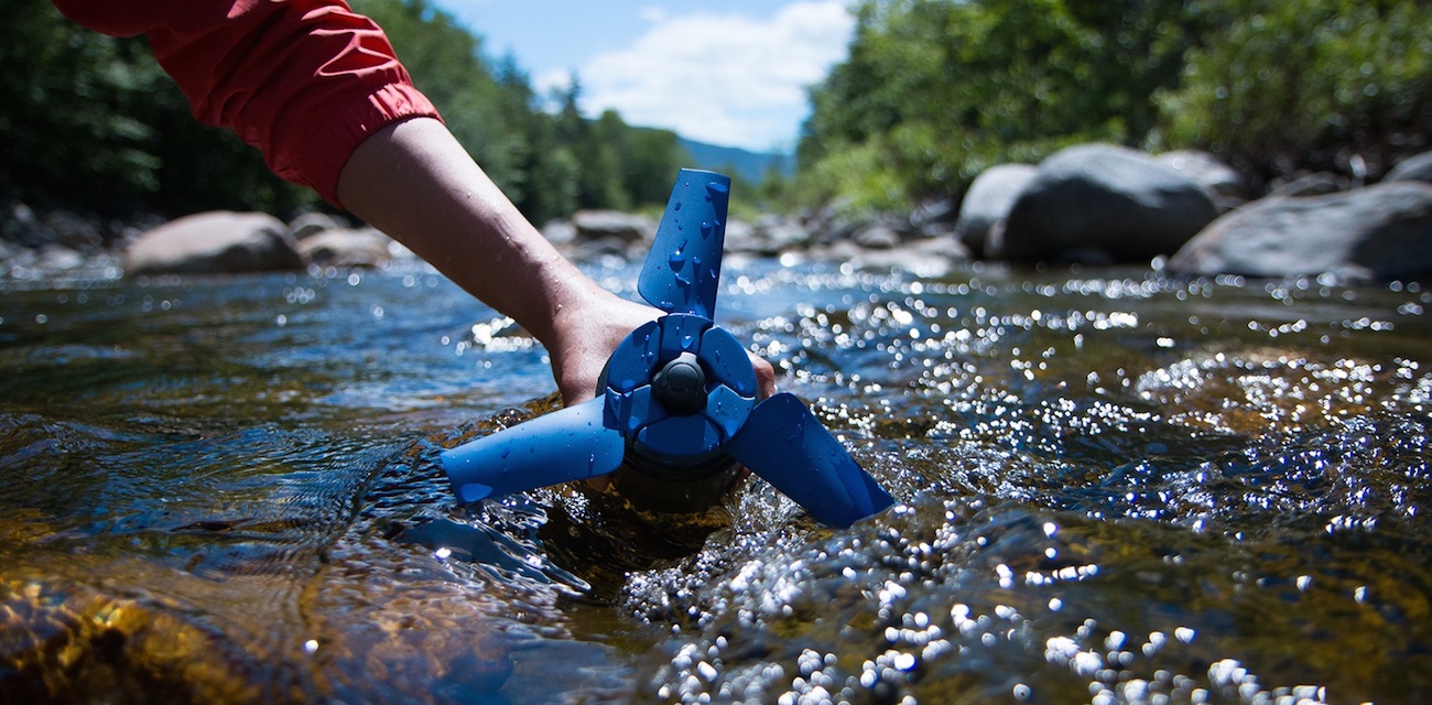 portable charger powered by moving water1